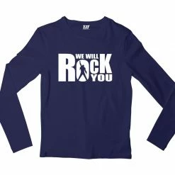 The Banyan Tee Queen Full Sleeves T-shirt - We Will Rock You