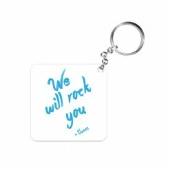 The Banyan Tee Queen Keychain - We Will Rock You