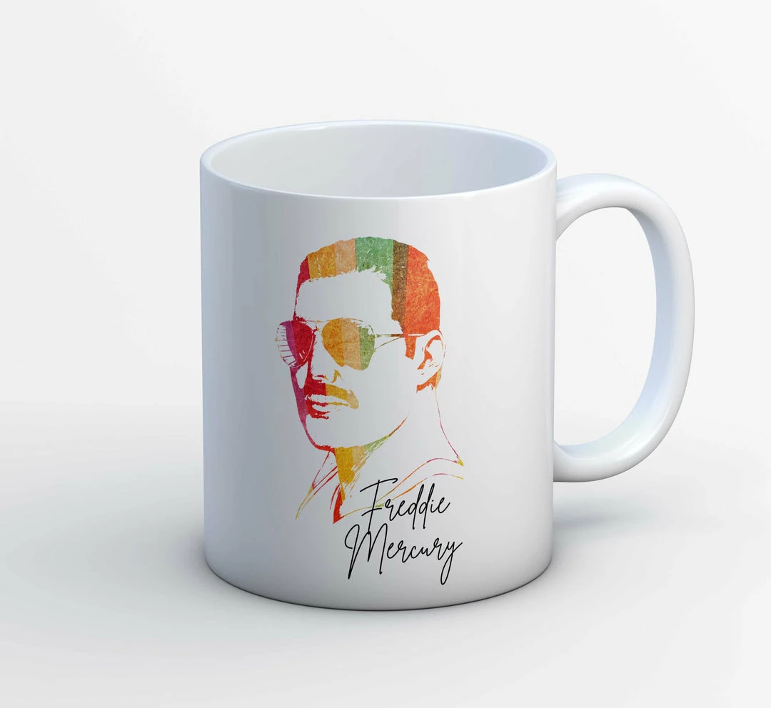 The Banyan Tee Queen Mug - Freddie Mercury Mugs 1 The Banyan Tee Queen Mug - Freddie Mercury Mugs