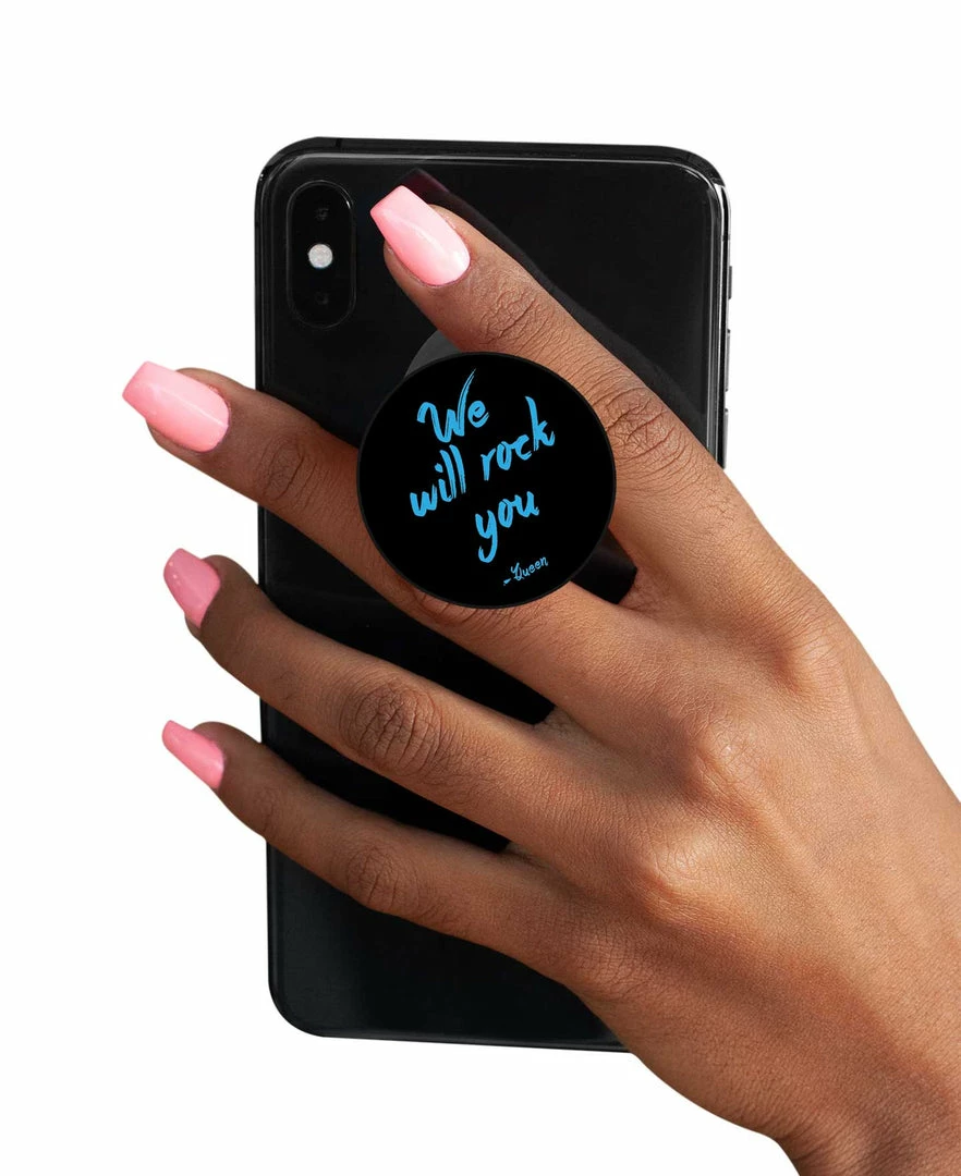 The Banyan Tee Queen Pop Socket - We Will Rock You Pop Sockets 1 The Banyan Tee Queen Pop Socket - We Will Rock You Pop Sockets