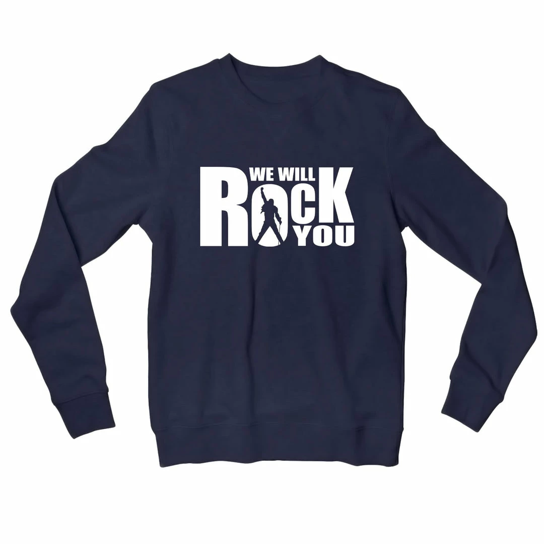 The Banyan Tee Queen Sweatshirt - We Will Rock You 2 The Banyan Tee Queen Sweatshirt - We Will Rock You