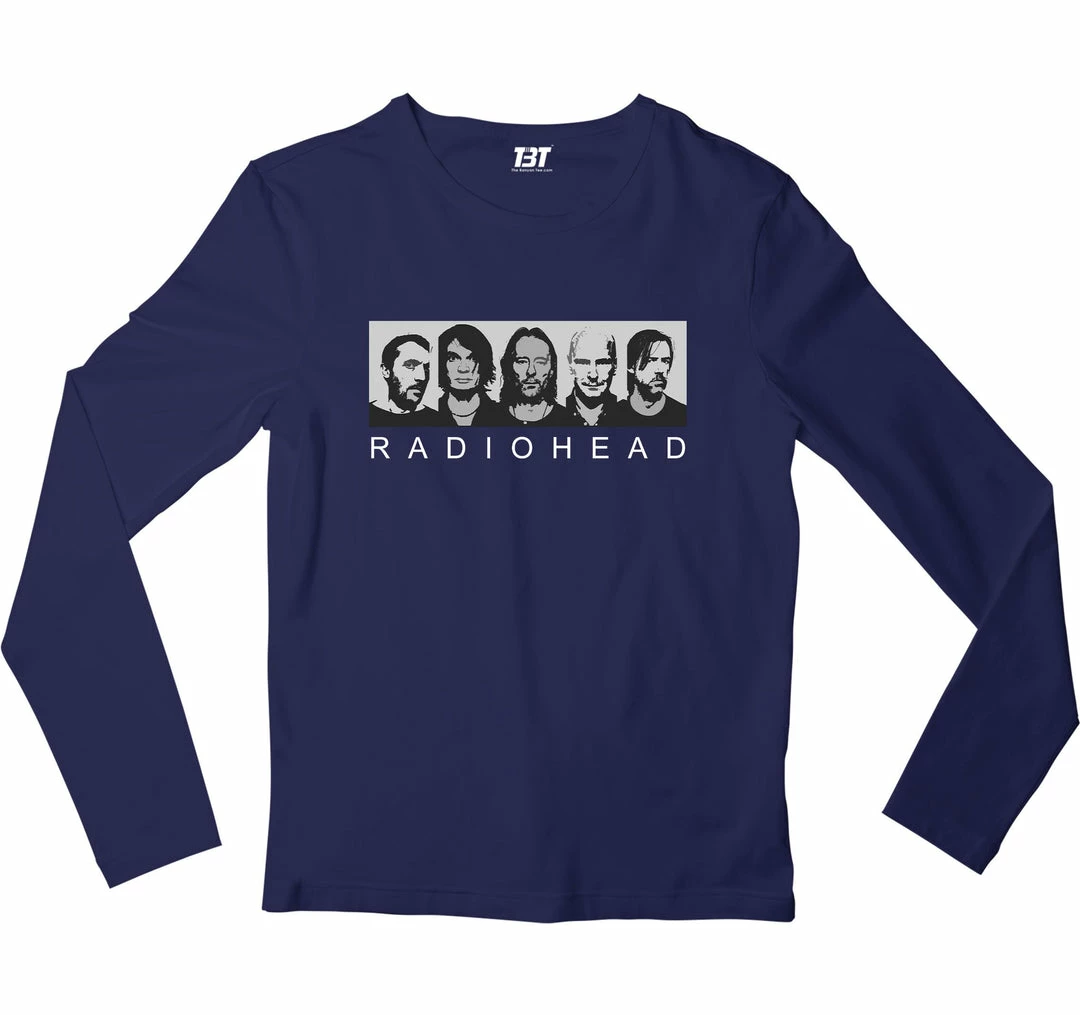 The Banyan Tee Radiohead Full Sleeves T-shirt 2 The Banyan Tee Radiohead Full Sleeves T-shirt