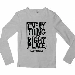 The Banyan Tee Radiohead Full Sleeves T-shirt - Right Place