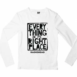 The Banyan Tee Radiohead Full Sleeves T-shirt - Right Place