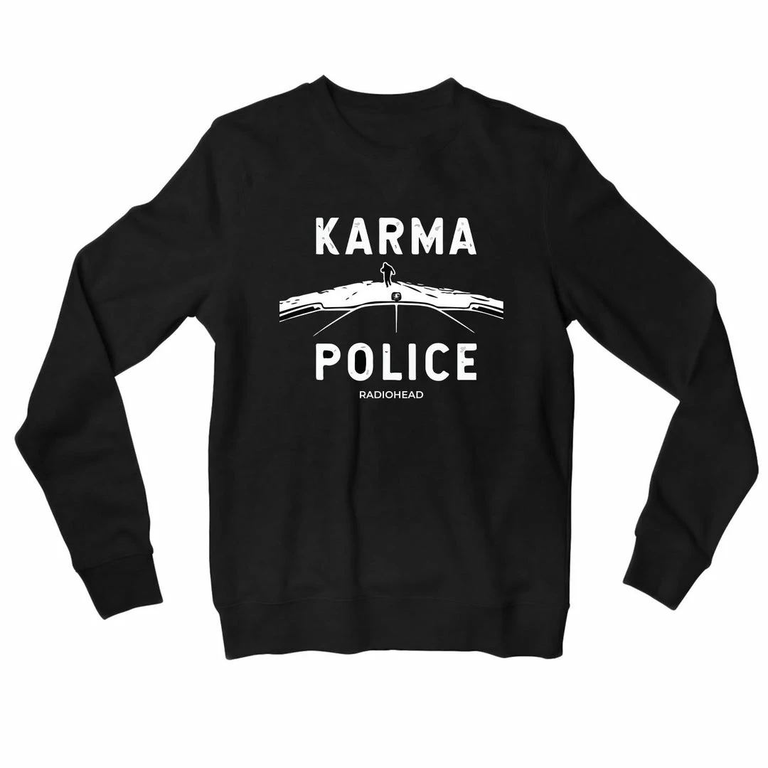 The Banyan Tee Radiohead Sweatshirt - Karma Police 1 The Banyan Tee Radiohead Sweatshirt - Karma Police