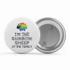 The Banyan Tee Badges Pride Badge - Rainbow Sheep