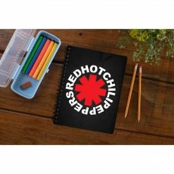The Banyan Tee Red Hot Chili Peppers Notebook Notebooks