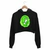 The Banyan Tee Crop Hoodies Crop Hoodie - Intergalactic Screw