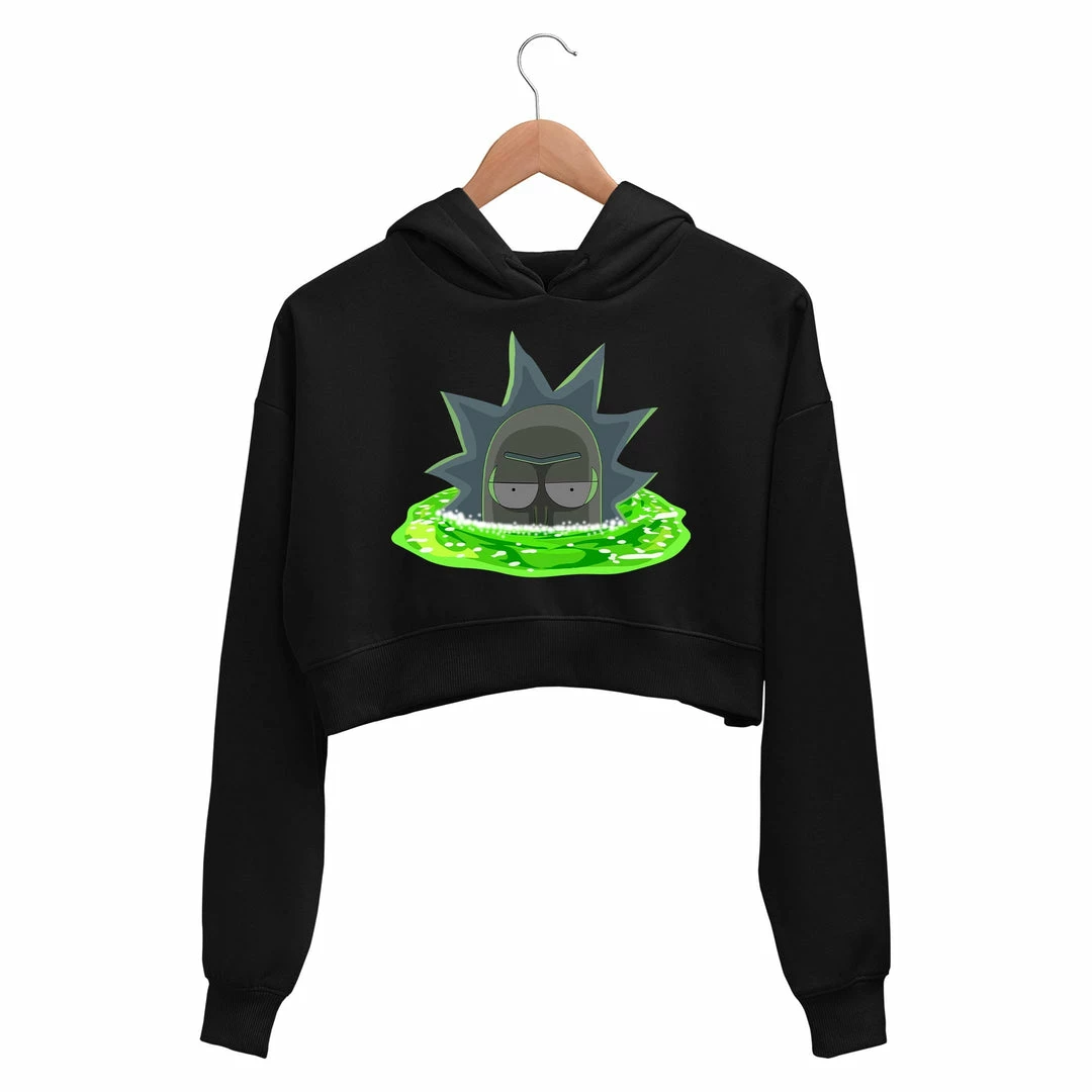 The Banyan Tee Crop Hoodie - Teleportation 1 The Banyan Tee Crop Hoodie - Teleportation