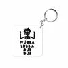 The Banyan Tee Keychain - Wubba Lubba Dub Dub Keychains