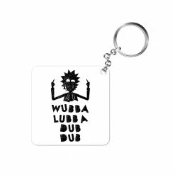 The Banyan Tee Keychain - Wubba Lubba Dub Dub Keychains