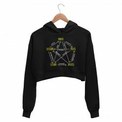 The Banyan Tee Crop Hoodie - Rock Paper Scissors Crop Hoodies