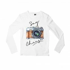 The Banyan Tee Full Sleeves T-shirt - Say Cheese