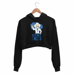 The Banyan Tee Printed Crop Hoodie - Science Rocks Crop Hoodies