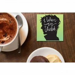 The Banyan Tee Sherlock Coaster - I Believe In Sherlock