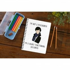 The Banyan Tee Sherlock Notebook - Sociopath