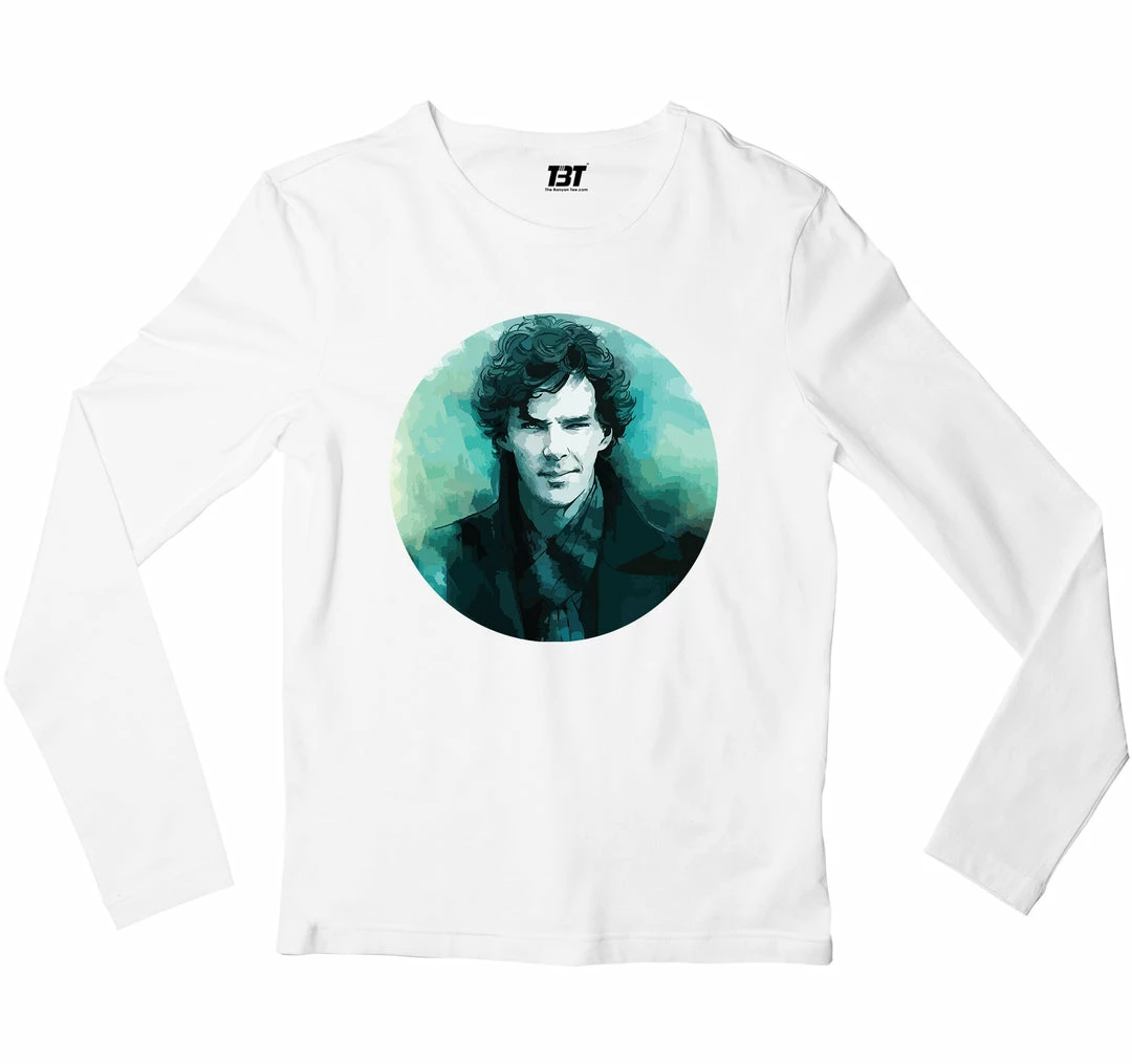 The Banyan Tee Sherlock Full Sleeves T-shirt - Benedict Cumberbatch 1 The Banyan Tee Sherlock Full Sleeves T-shirt - Benedict Cumberbatch