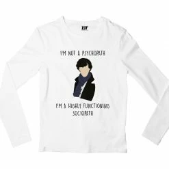 The Banyan Tee Sherlock Full Sleeves T-shirt - Sociopath