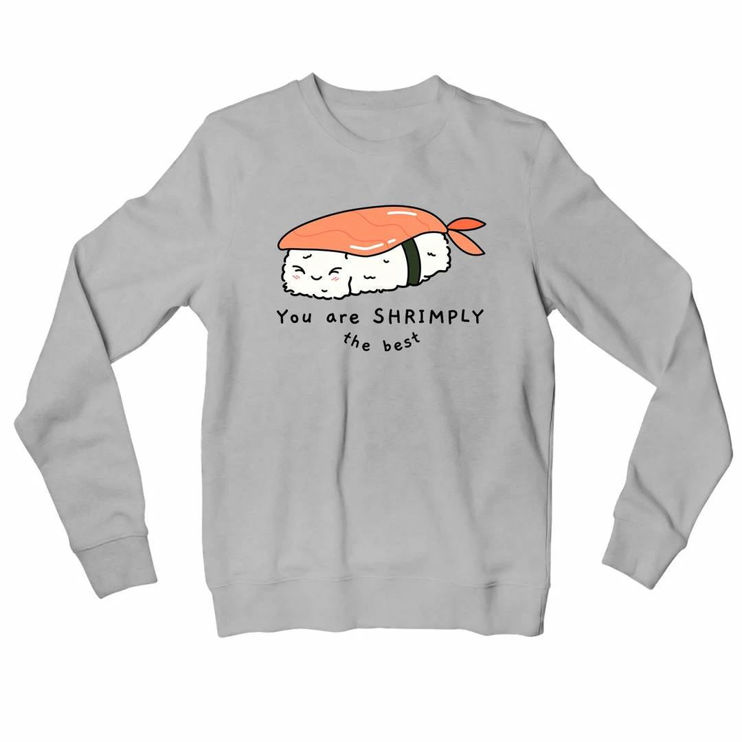 The Banyan Tee Sweatshirts Sweatshirt - Shrimply The Best 1 The Banyan Tee Sweatshirts Sweatshirt - Shrimply The Best