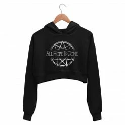 The Banyan Tee Slipknot Crop Hoodie - All Hope Is Gone Crop Hoodies