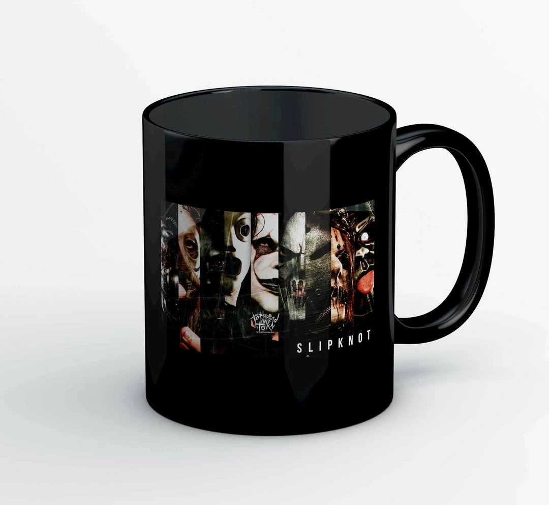 The Banyan Tee Mugs Slipknot Mug - Tattered And Torn 1 The Banyan Tee Mugs Slipknot Mug - Tattered And Torn