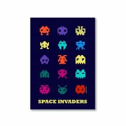 The Banyan Tee Poster - Space Invaders
