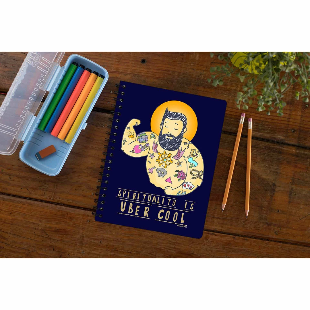 The Banyan Tee Notebooks Notebook - Spirituality Is Uber Cool 1 The Banyan Tee Notebooks Notebook - Spirituality Is Uber Cool