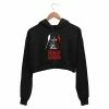 The Banyan Tee Crop Hoodies Star Wars Crop Hoodie - Darth Vader