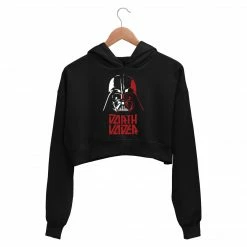 The Banyan Tee Crop Hoodies Star Wars Crop Hoodie - Darth Vader