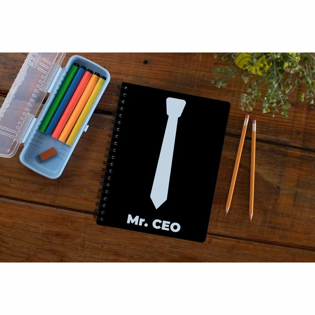 The Banyan Tee Notebooks Notebook - Mr. CEO 1 The Banyan Tee Notebooks Notebook - Mr. CEO