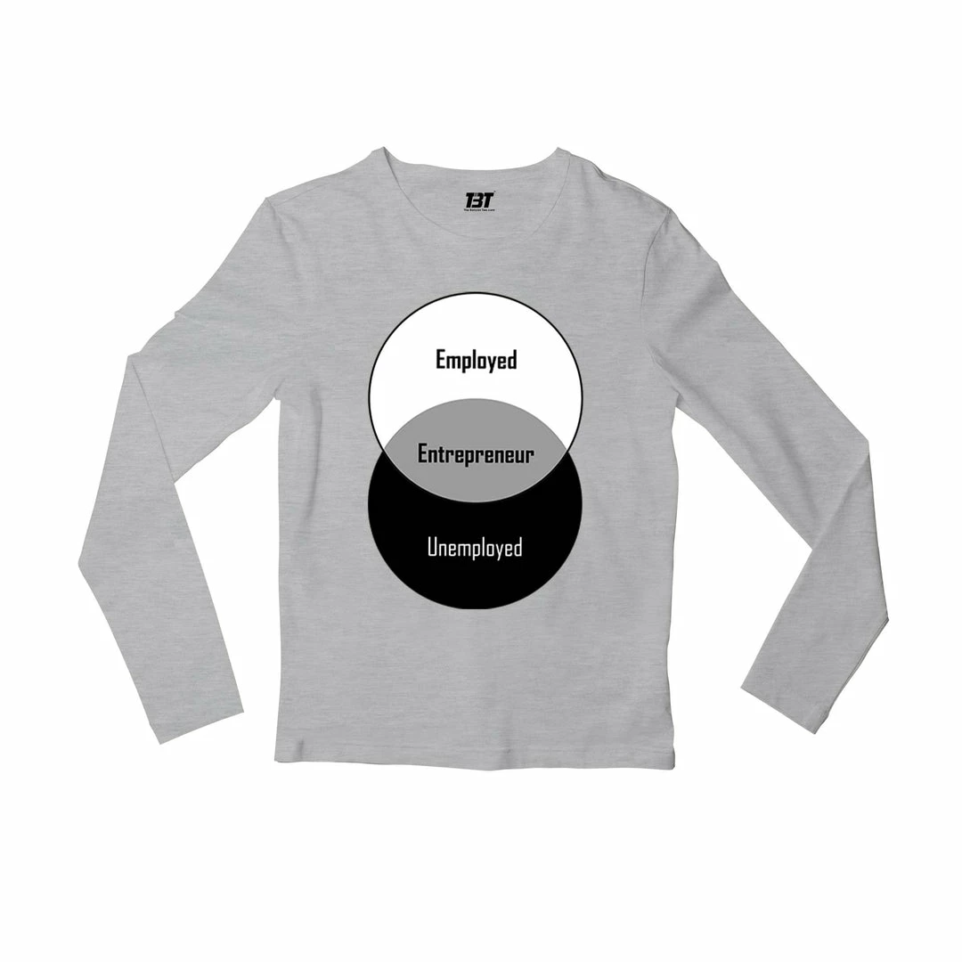 The Banyan Tee Full Sleeves T-shirt - The Grey Area 1 The Banyan Tee Full Sleeves T-shirt - The Grey Area