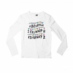 The Banyan Tee Full Sleeves T-shirt - Alphabet Wall