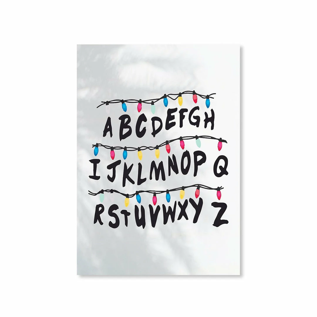 The Banyan Tee Posters Poster - Alphabet Wall 1 The Banyan Tee Posters Poster - Alphabet Wall