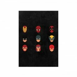 The Banyan Tee Superheroes Poster