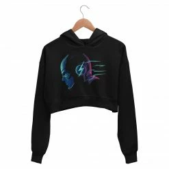 The Banyan Tee Superheroes Crop Hoodie - Flash Crop Hoodies