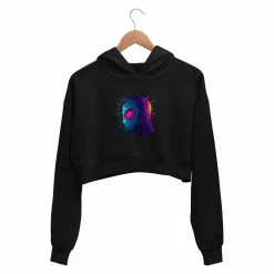 The Banyan Tee Superheroes Crop Hoodie - Spiderman Crop Hoodies