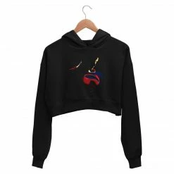 The Banyan Tee Crop Hoodies Superheroes Crop Hoodie - Kal-El