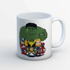 The Banyan Tee Mugs Superheroes Mug