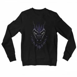 The Banyan Tee Sweatshirts Superheroes Sweatshirt - Black Panther