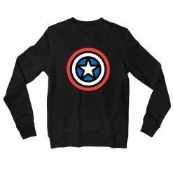 The Banyan Tee Sweatshirts Superheroes Sweatshirt - Captain America