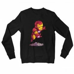 The Banyan Tee Sweatshirts Superheroes Sweatshirt - Iron Man