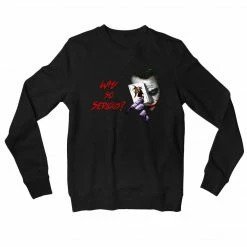 The Banyan Tee Superheroes Sweatshirt - Joker - Why So Serious?