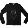 The Banyan Tee Superheroes Full Sleeves T-shirt - Black Panther