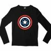 The Banyan Tee Superheroes Full Sleeves T-shirt - Captain America