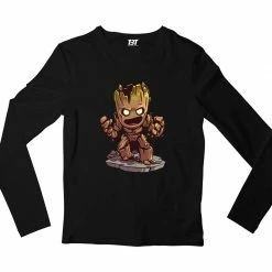 The Banyan Tee Superheroes Full Sleeves T-shirt - Groot