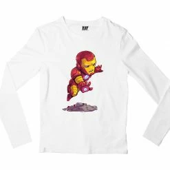 The Banyan Tee Superheroes Full Sleeves T-shirt - Iron Man