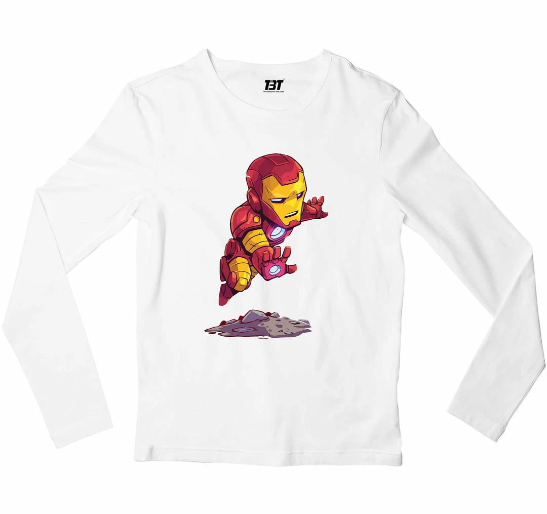 The Banyan Tee Superheroes Full Sleeves T-shirt - Iron Man 1 The Banyan Tee Superheroes Full Sleeves T-shirt - Iron Man