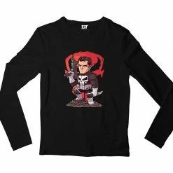 The Banyan Tee Superheroes Full Sleeves T-shirt - Punisher