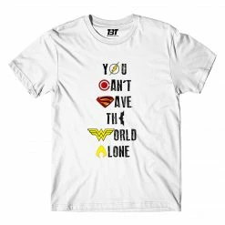 The Banyan Tee You Can't Save The World Alone T-shirt