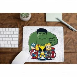 The Banyan Tee Superheroes Mousepad